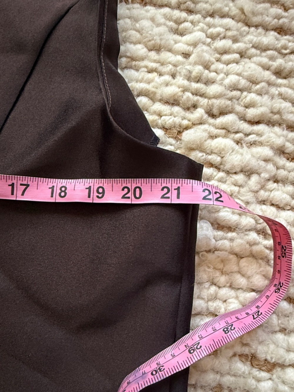 🤎NEW Lily & Taylor NYC Brown Sleeveless Boatneck Women's Top - Picture 5 of 5